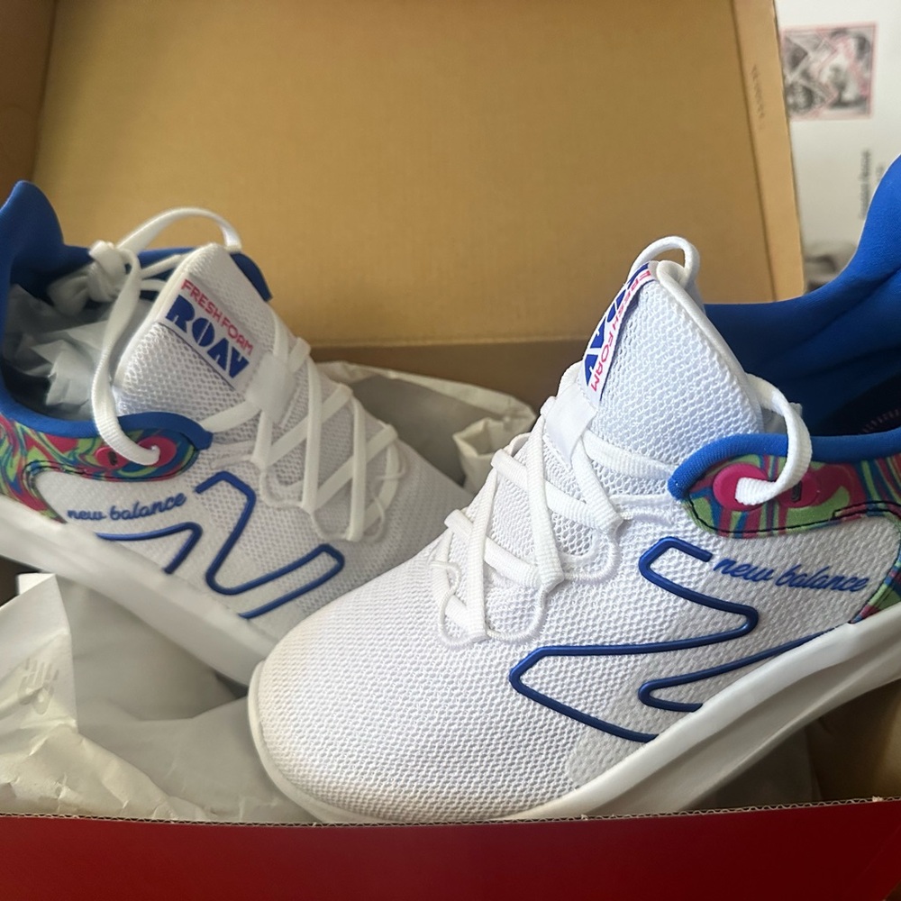 Brand New! New Balance Sneakers!  Gorgeous Design on them! Size 9 - In Box